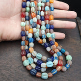 BEAUTIFUL OLD AFRICAN Mix Color GLASS Vintage BEADS Strand